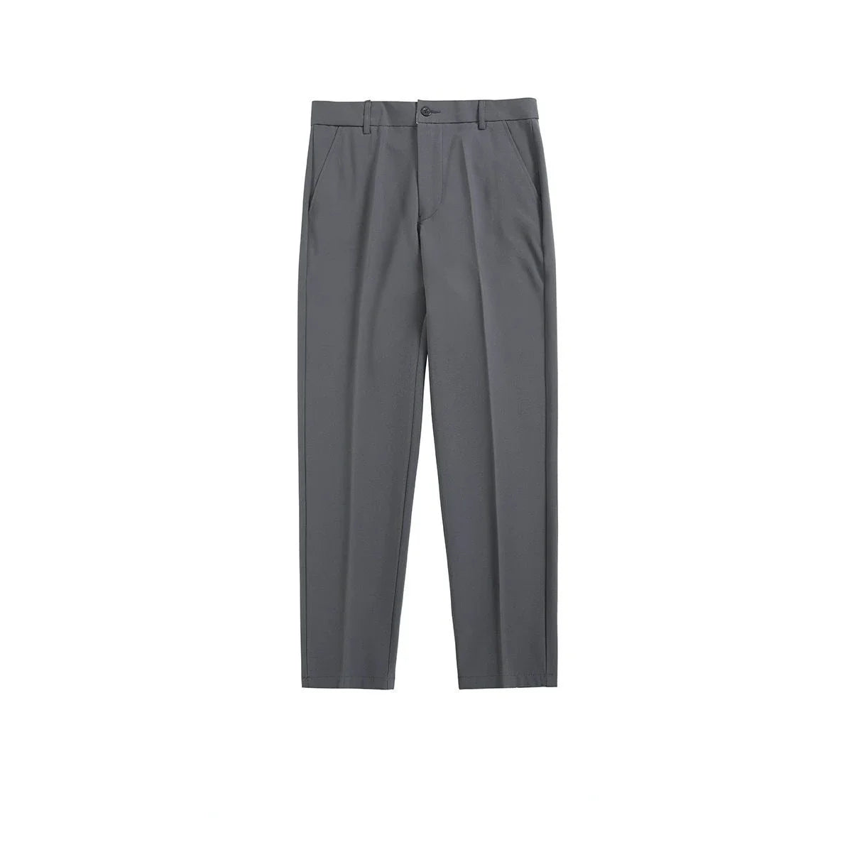 All-Match Loose Straight-Leg Ice Silk Pants for Men