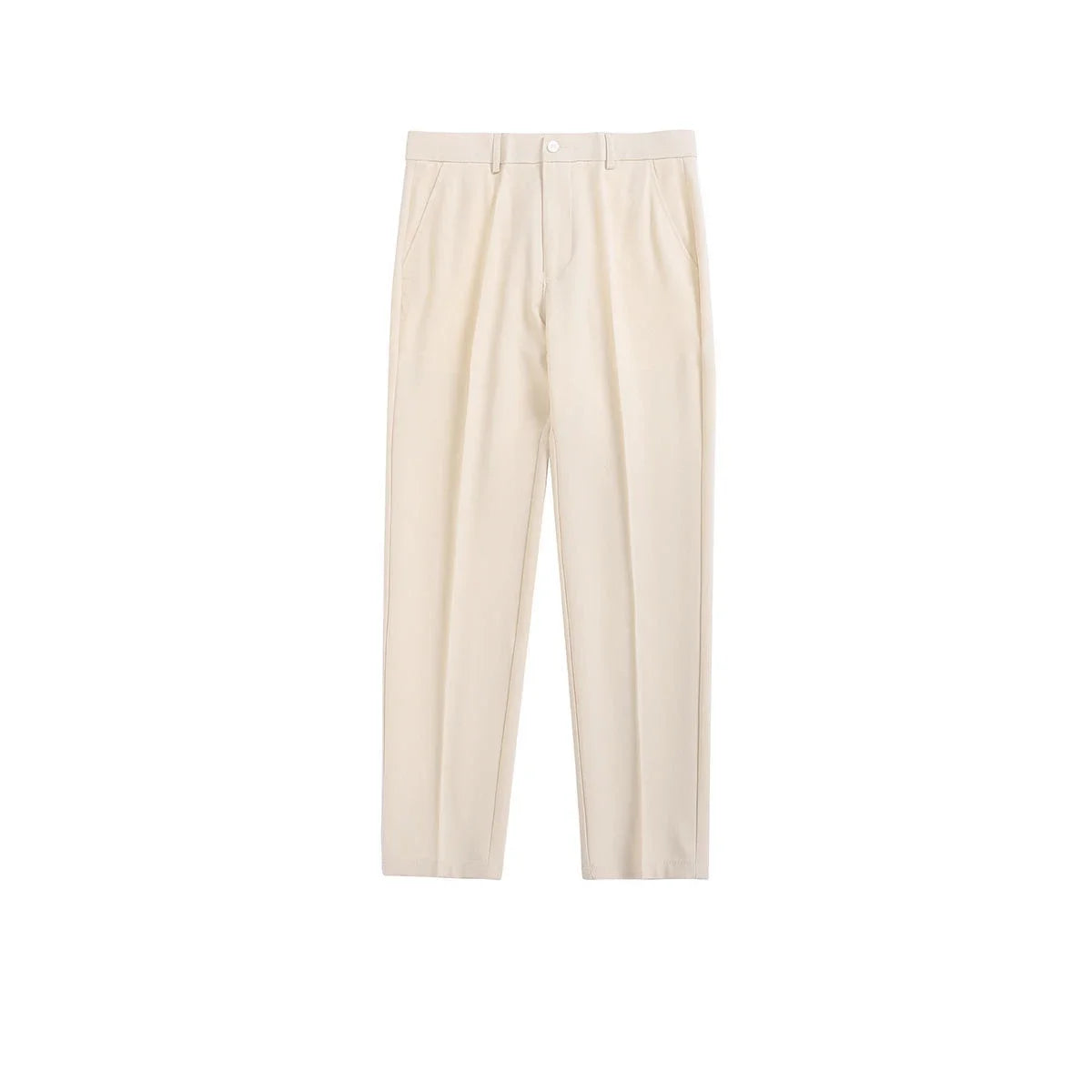 All-Match Loose Straight-Leg Ice Silk Pants for Men