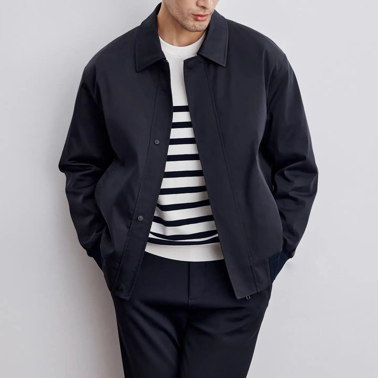 2024 Autumn Maillard Style Casual Bomber Jacket
