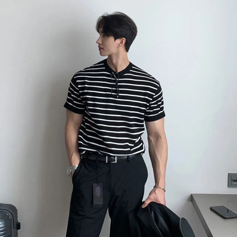 American Striped Slim Fit T-Shirt