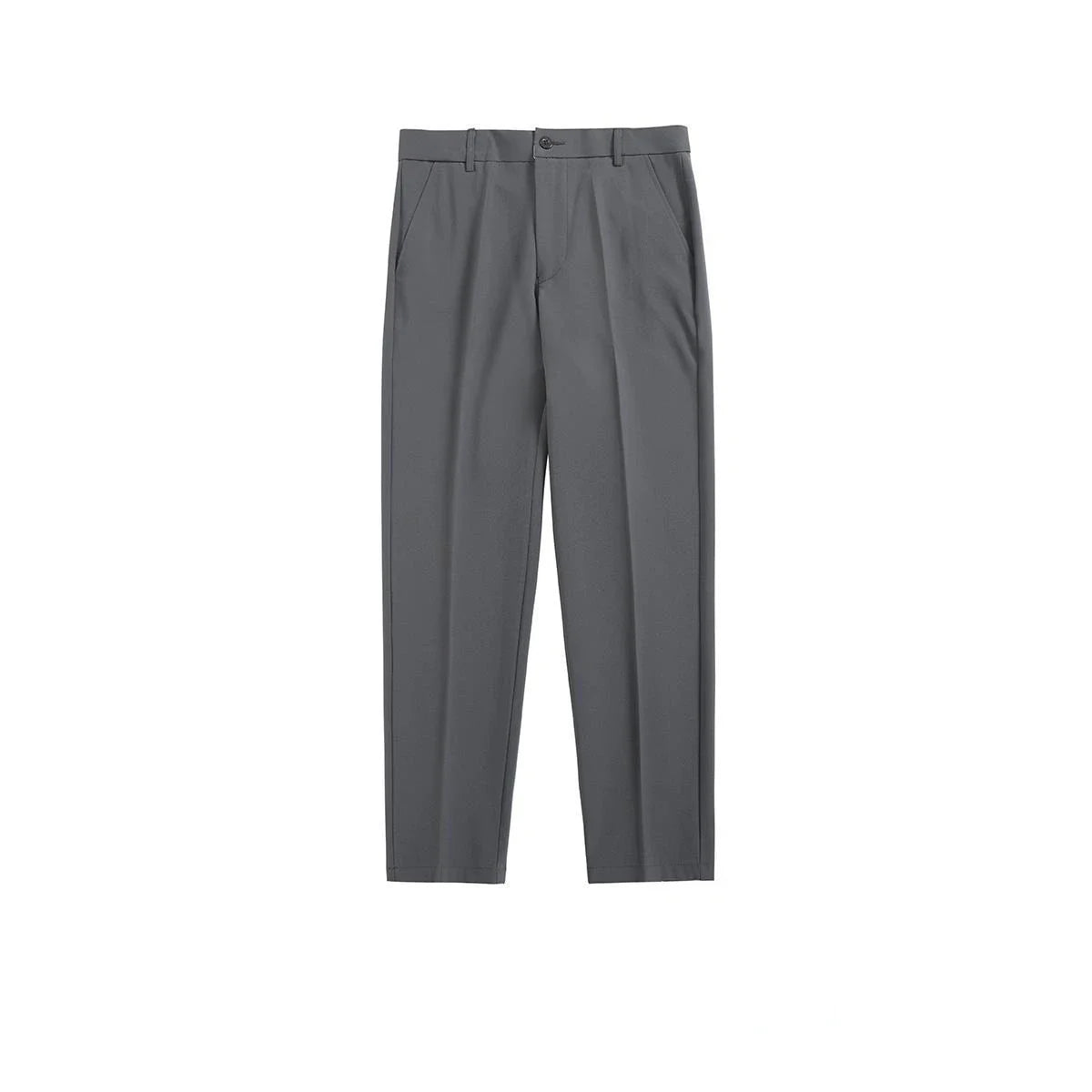 All-Match Loose Straight-Leg Ice Silk Pants for Men