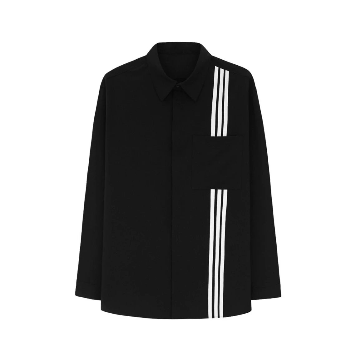 Light Luxury Striped Drape Shirt