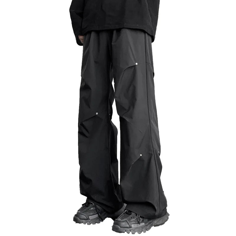 American Streetwear Loose Paratrooper Cargo Pants